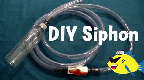 How To Make DIY Siphon For Aquarium YouTube