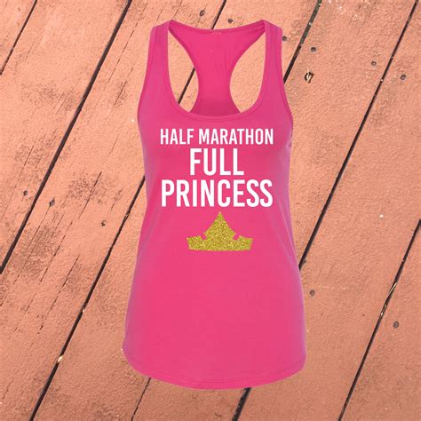 Half Marathon Full Princess™ Princess Women S Tank Top Etsy