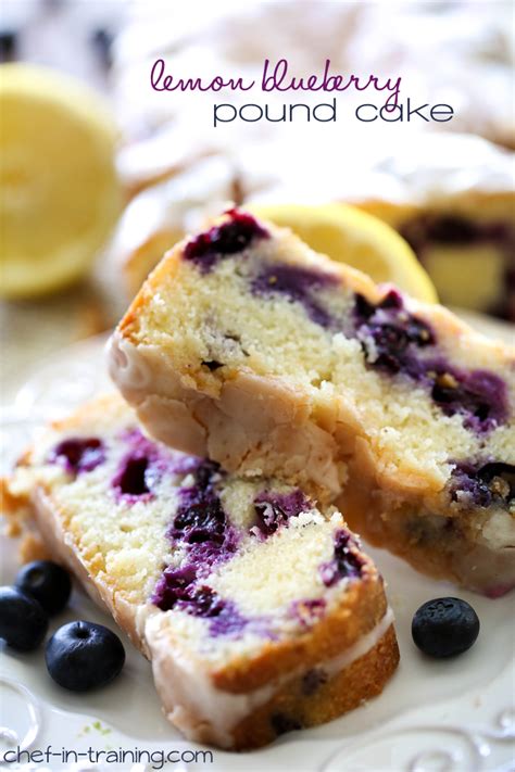 Blueberry Lemon Pound Cake Recipe Dishmaps