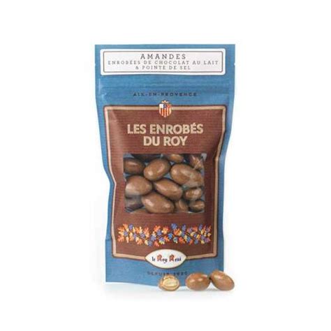 Amandes Enrob Es Chocolat Au Lait Et Pointe De Sel