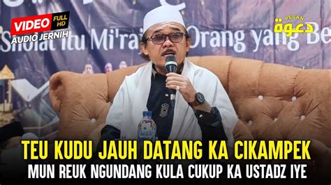 Kh Asep Mubarok Acara Isro Mi Raj Di Masjid Jami Al Hidayah Kp