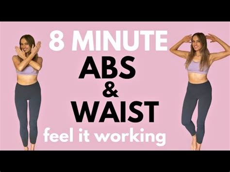 Standing abs workout ab workout at home ab waist exercises and core ...