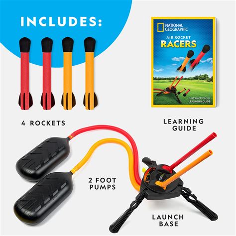 Snapklik.com : NATIONAL GEOGRAPHIC Air Rocket Toy Stomp & Launch ...