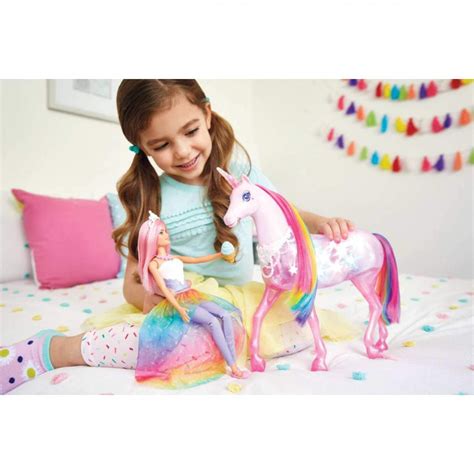 Кукла Барби Дримтопия и Единорог Barbie Dreamtopia Magical Lights ...