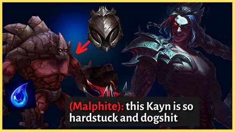 Iron Malphite Flames Me So I Show Him Why Hes Hardstuck And Im