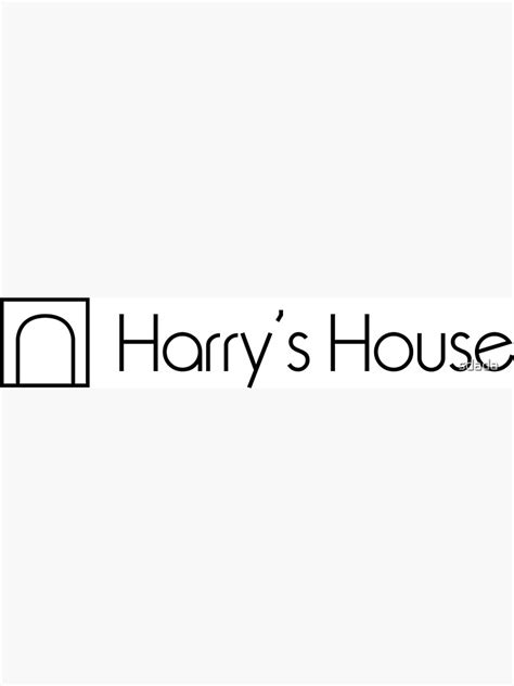 "Harry's House - Harry Styles Logo" Art Print for Sale by sdada | Redbubble