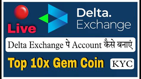 How To Create Account On Delta Exchange Kyc Verification X Coin