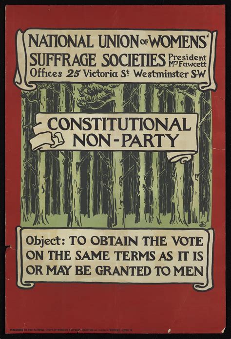 Rare Stash Of British Suffrage Movement Posters Goes On Display