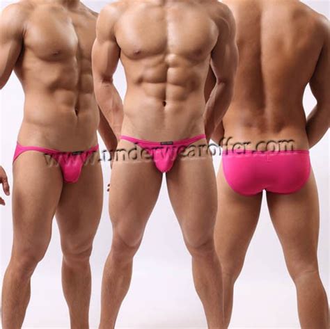 Men Bikini Swimwear Swimsuit Beachwear Underwear Smooth Thin Mini Swim Briefs Size S M L MU950