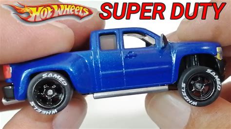 HOW TO MAKE A CHEVY SUPER DUTY HOT WHEELS CUSTOM VERY EASY