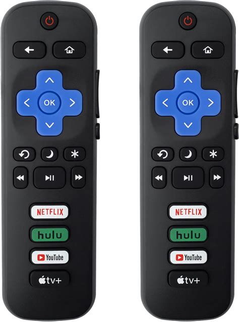 New Remote Control For Roku Tvcompatible Tcl Rokuhisense