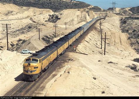 Union Pacific Train 104 The City Of Los Angeles On Atandsf Trackage