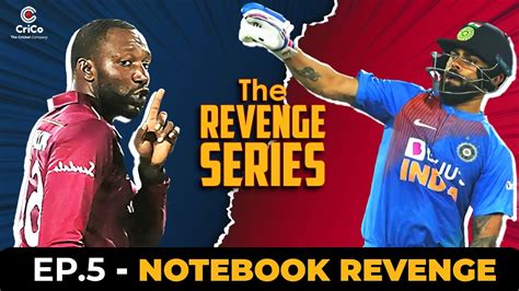 Virat Kohli Vs Williams Notebook Celebration Crico Rj Raunac