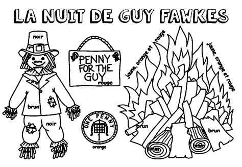 Guy Fawkes Coloring Pages Guy Fawkes Night Coloring Pages P Ginas