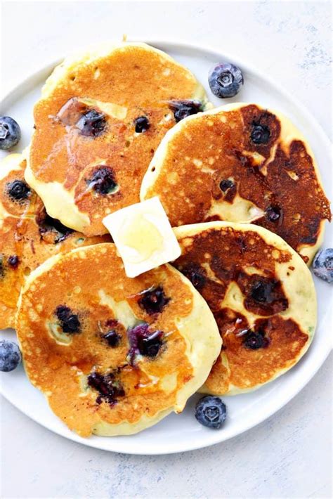 Best Blueberry Pancakes Crunchy Creamy Sweet