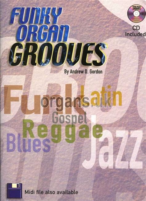 Funky Organ Grooves Book And Cd Organs Uk