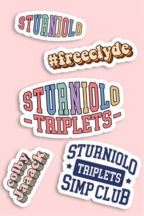 Sturniolo Triplets Memes Sayings And Quotes Sticker By RelaxStore