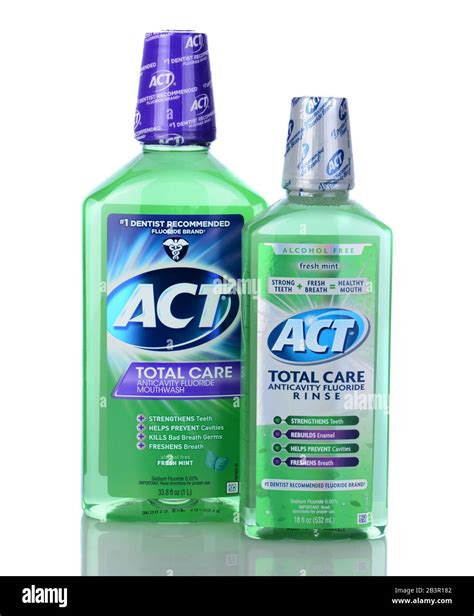 Irvine Ca January Two Bottles Of Act Total Care Anticavity