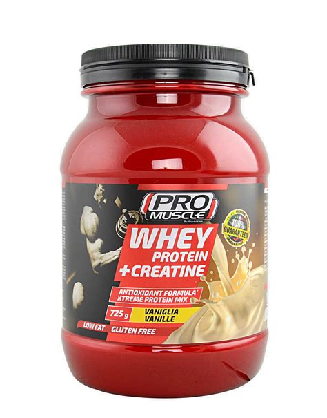 Pro Muscle Whey Protein Creatine Di PROACTION 725 Grammi 31 92