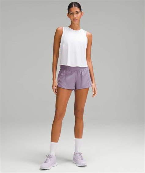Lululemon Hotty Hot High Rise Lined Short Purple Ash Lulu Fanatics