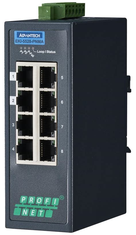 EKI-5528-PNMA-AE: настраиваемый (smart) L2 коммутатор (Advantech) | ТА