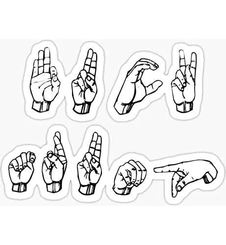 Anti trump Fuck Trump Sign Language Adhesivo Para Coches Meses sin interés