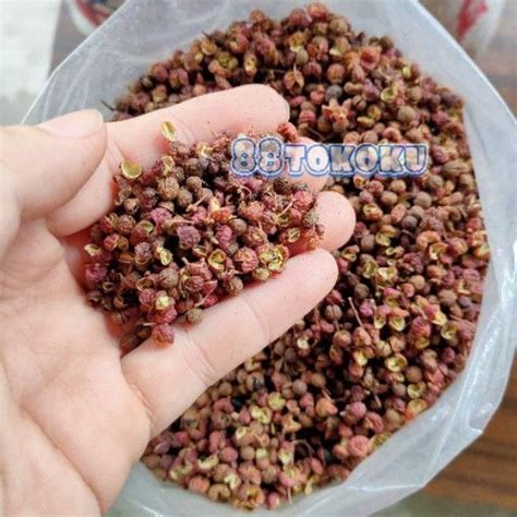 Jual Lada Merah Biji Mala Szechuan Pepper Sechuan Hwa Ciao Hua Jiao 100