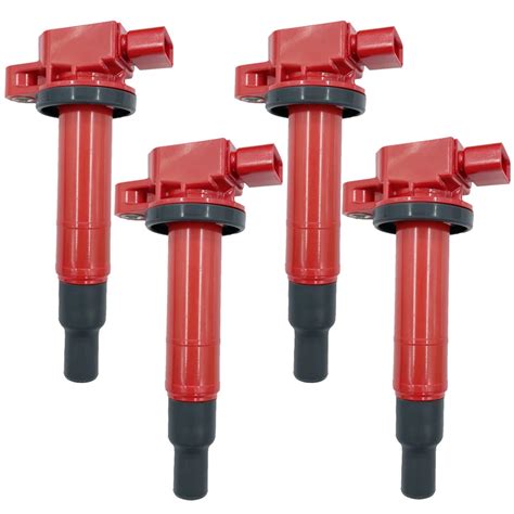 Pcs Arkuto High Energy Red Ignition Coil