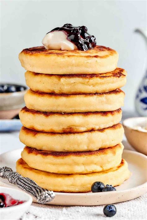 6 Ingredient Cottage Cheese Pancakes The Big Mans World