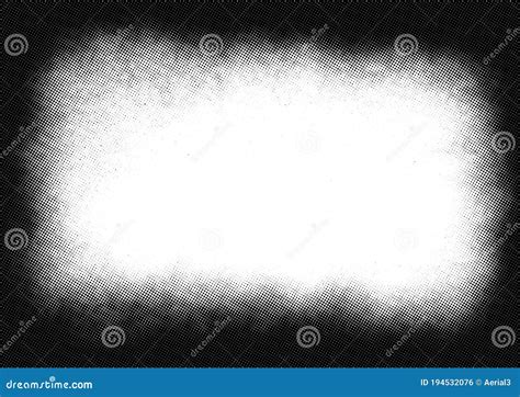 Vignette Overlay With Dramatic Blue Dirty Texture Stock Photo