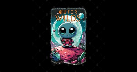 Cute Astronaut In Outer Wilds Outer Wilds Sticker TeePublic