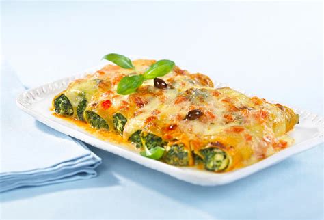 Cannelloni Mit Spinat Ricotta F Llung Rezept Lecker