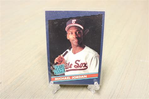 1990 White Sox Michael Jordan Rated Rookie 1986 Donruss Style Oddball