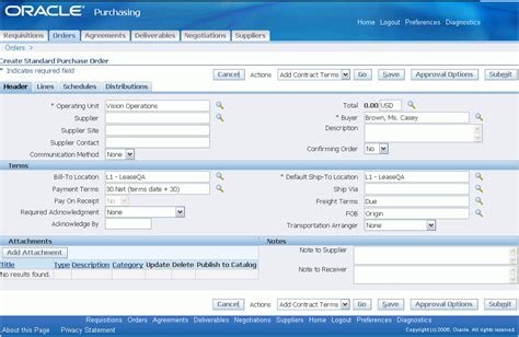 Oracle Purchasing User S Guide