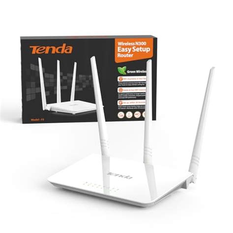 Tenda F3 N300 Routeur WiFi 2 4GHz Vitesse 300Mbps