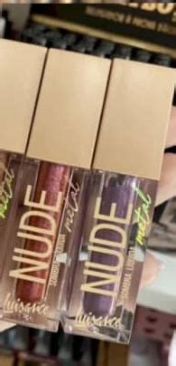 Sombra Liquida Nude Metal Luisance Pramaquiar Maquiagem E Acess Rios