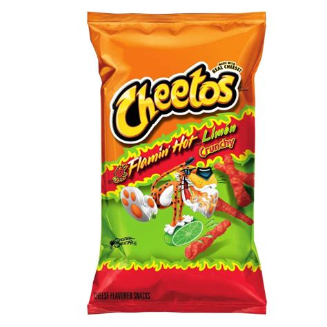 Cheetos Flamin Hot Limon Crunchy Flaming Hot Lime 10x 226 8g Online Wholesaler JGM