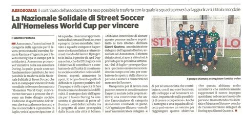 Homeless World Cup During Spa Agenzia Per Il Lavoro