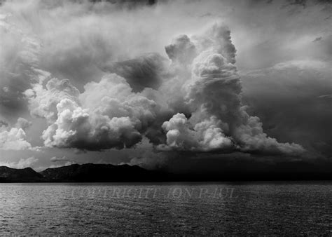 Storm Cloud Over Tahoe (Black & White) » Black and White, Jon Paul, Lake Tahoe » Marcus Ashley ...