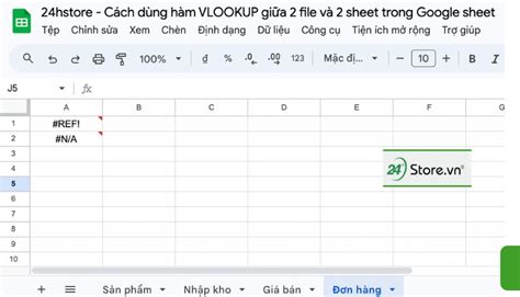 C Ch D Ng H M Vlookup Gi A File V Sheet Trong Google Sheet