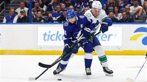 Stamkos Scores 499th Goal As Lightning Hand Canucks 3rd Straight Loss