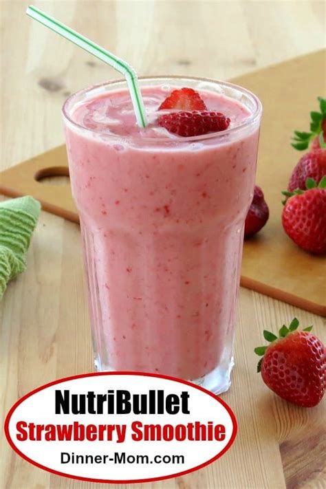 Simple Strawberry Smoothie With Yogurt Recipe Easy Strawberry