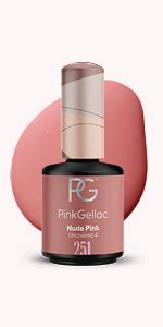 Pink Gellac UV Gel Nagellack 255 Frosted Nude 15 Ml Gel Lack Nude Lang Anhaltender Gellack