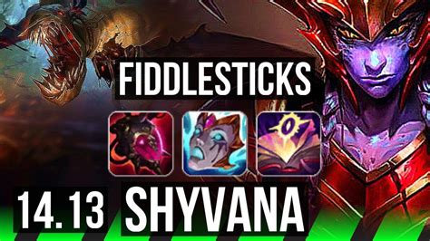 FIDDLESTICKS Vs SHYVANA JGL 9 0 3 Rank 7 Fiddle Legendary EUNE