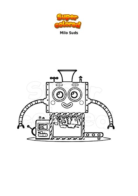 Disegno Da Colorare Milo Suds Supercolored