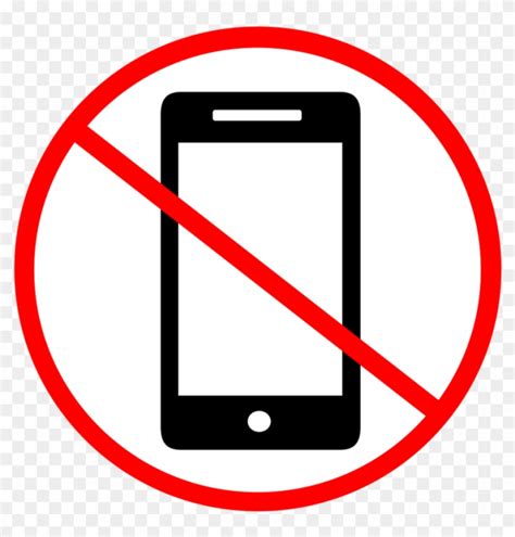 No Cell Phone Sign Stock Vector Illustration Of Allowed 46170628