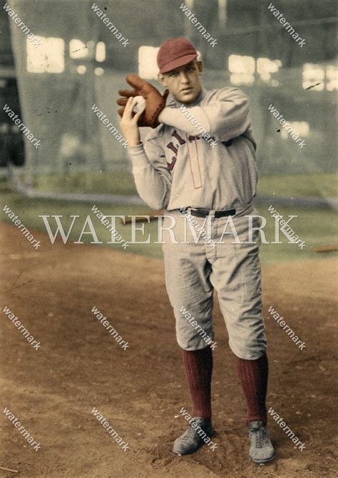 DO92 Harold Red Grange Cincinnati Reds Colorized Photo Baseball Players