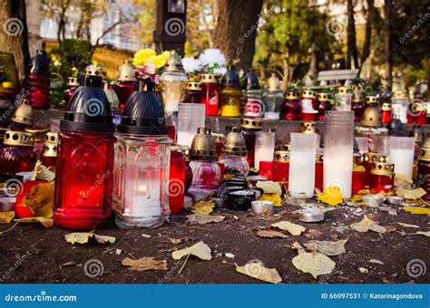 All saints day stock image. Image of reminder, lantern - 66097531