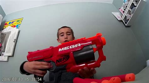 Nerf Mega Cycloneshock Review Youtube