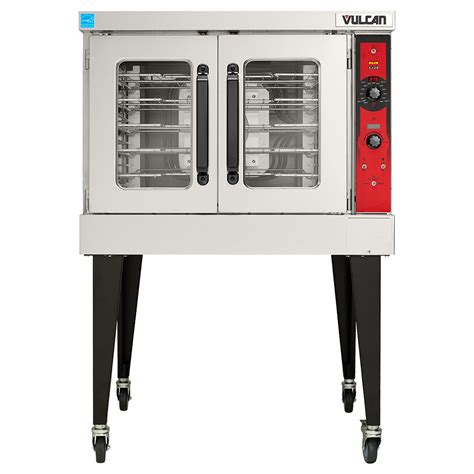 Vulcan Single Deck Full Size Electric Convection Oven Removable Doors